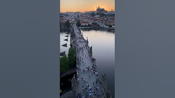One of the best view points in Prague. Name at the end of the video. #shorts