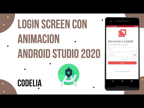 Android Studio - Login screen con animación Pt. 2 | Diseño Material 2020