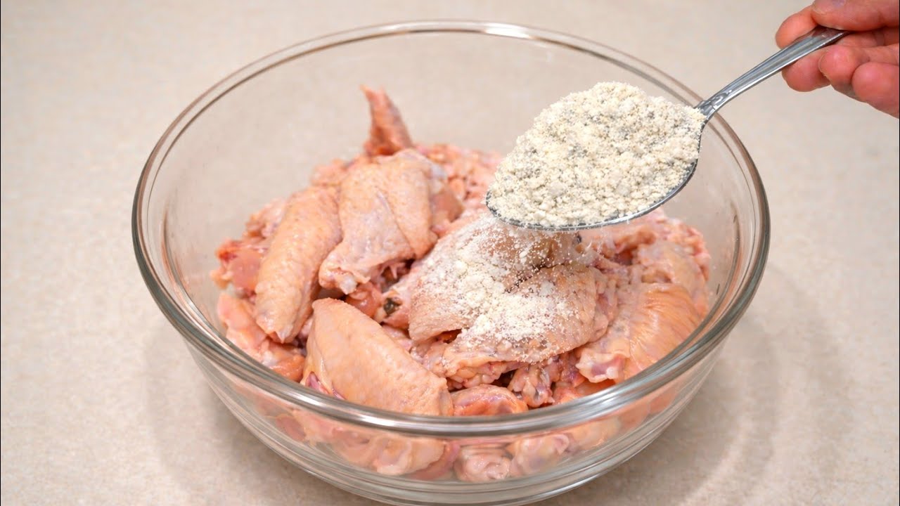 TAVUK KANADINA 1 KAŞIK UN EKLEYİN😱BU YÖNTEMİ HERKES BİLMİYOR❗️İnanılmaz derecede kolay ve lezzetli 