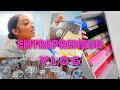 ENTREPRENEUR VLOG: Starting a business, organizing supplies, + new inventory