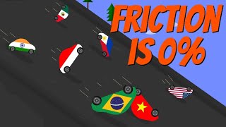 Can Cars Race With 0% Friction? screenshot 4