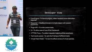 Building Offensive Web Security Framework in Python - PyCon India 2015