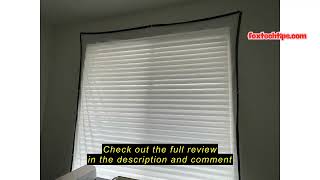 Review StepOK Projector Screen, White Projector Screen, 16:9 No Crease Home Theater Foldable Project