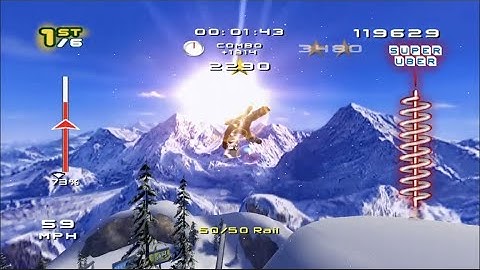 SSX 3 - Peak 1 Snow Jam Race Platinum Medal [2:19] - Mac