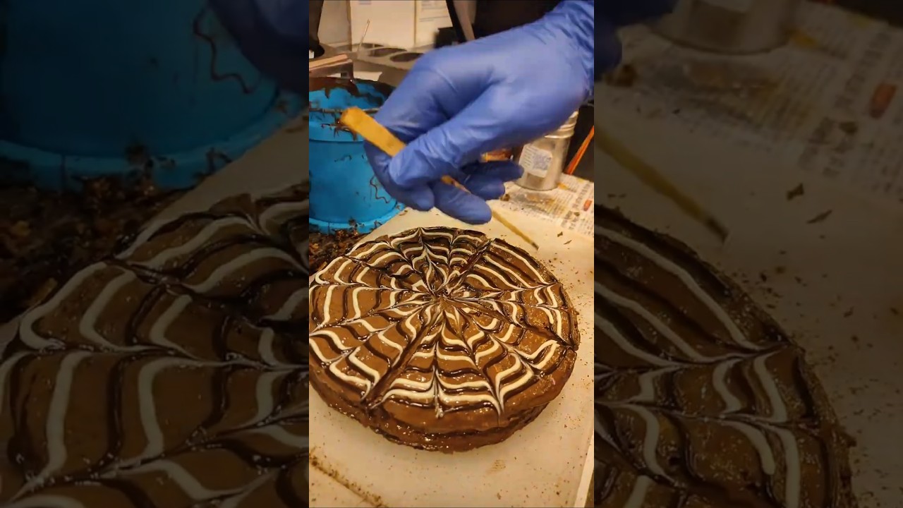 Death by Chocolate Waffle Cake 🍫 | Timelapse Dessert Magic!