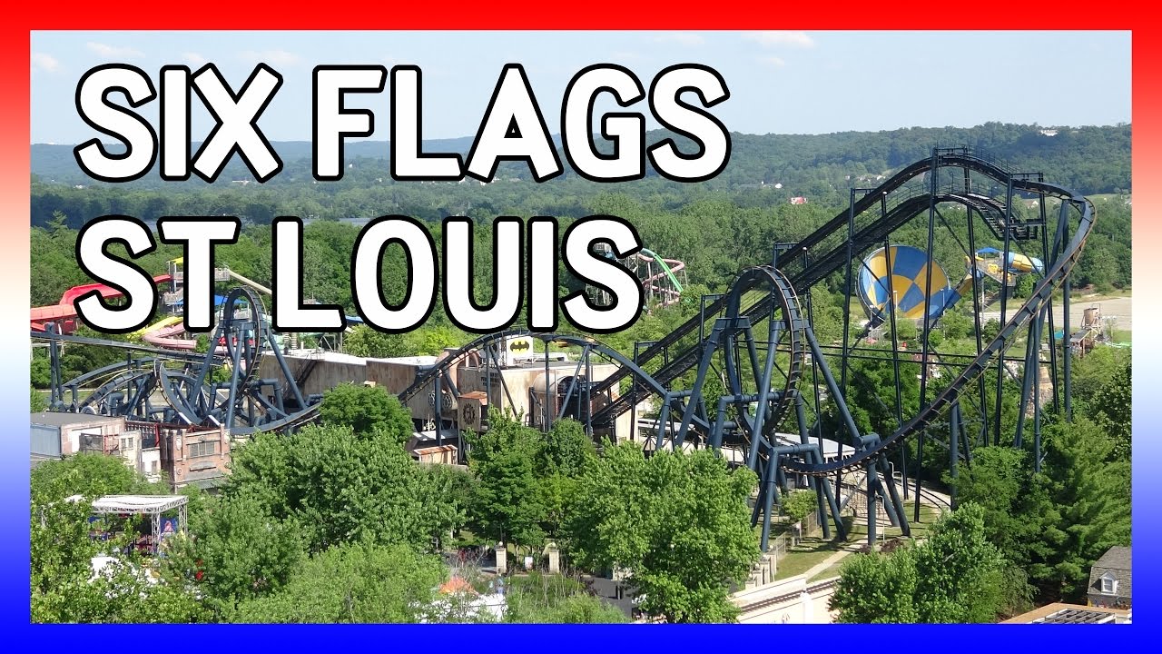 Six Flags St Louis [4K] - USA 2016 Day 7 - YouTube