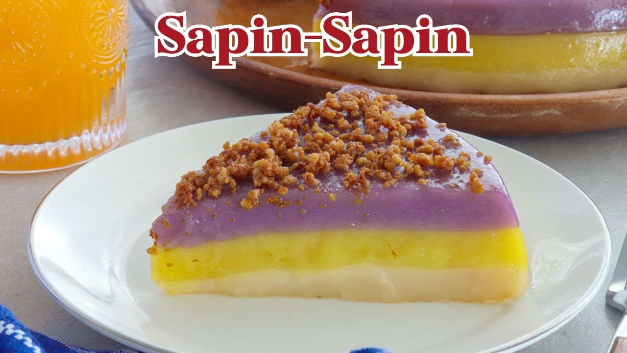 Sapin-Sapin | Tri-layer Sticky Rice Cake