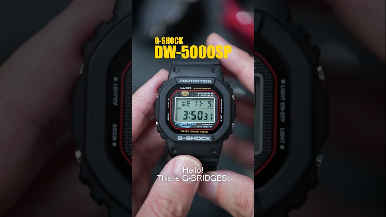 G-SHOCK DW-5000SP-1 Anniversary Model Commemorating the 20th