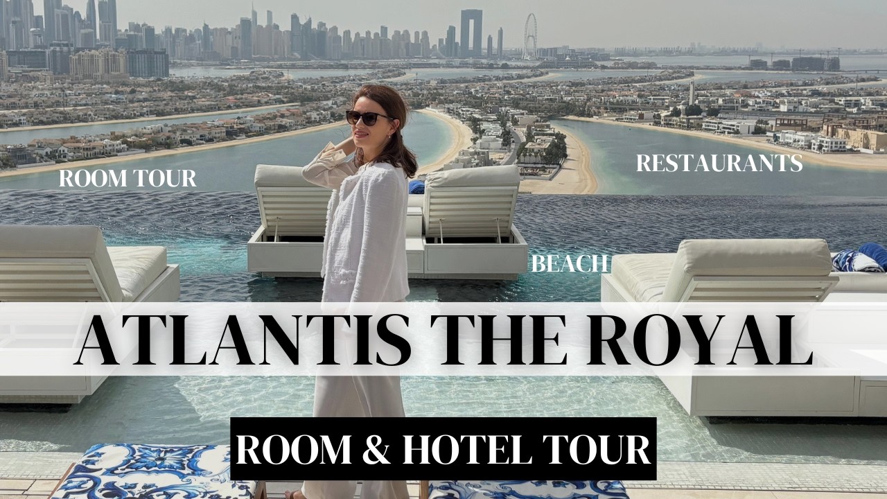 Inside Dubai's Most LUXURIOUS Hotel Experience 2025 | Palmscape room Atlantis the Royal Room Tour
