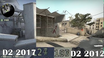 New Dust 2 vs old FPS comparison