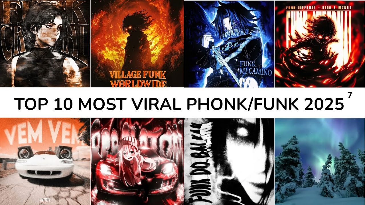 🔥TOP 10 BRAZILIAN PHONK & FUNK HITS 2025 | Viral Edition💀 #7