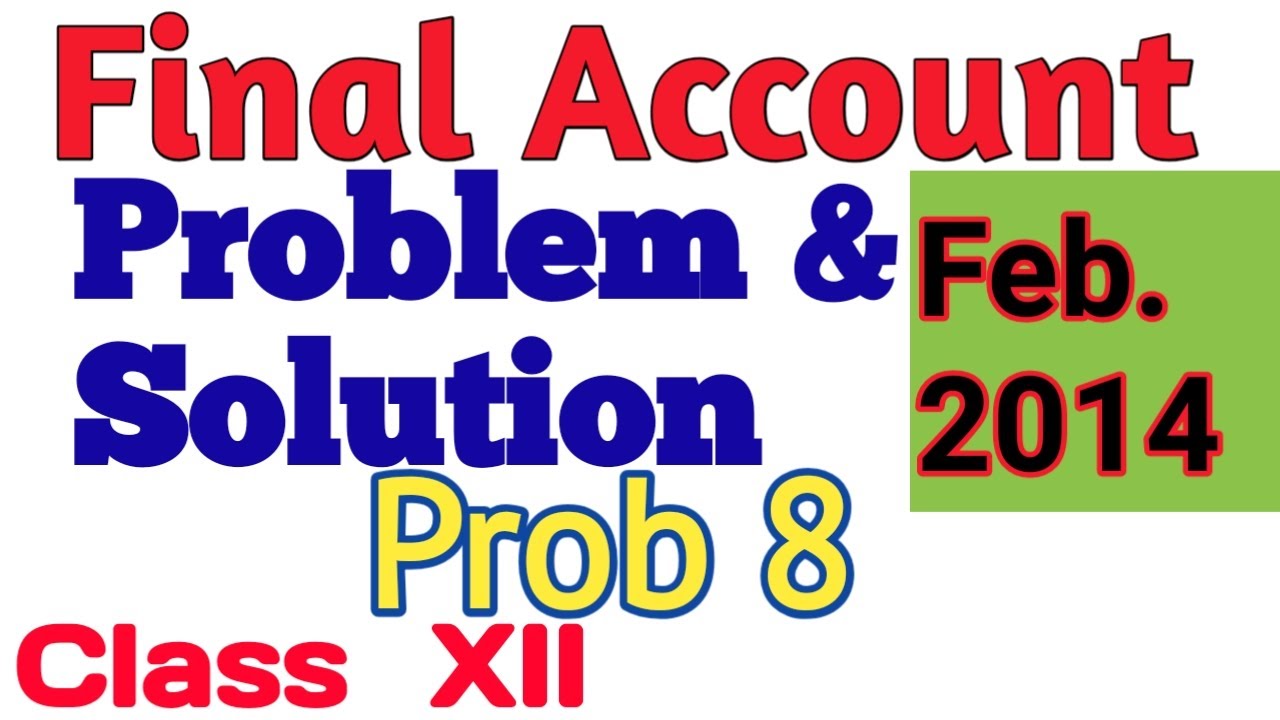 Final problem