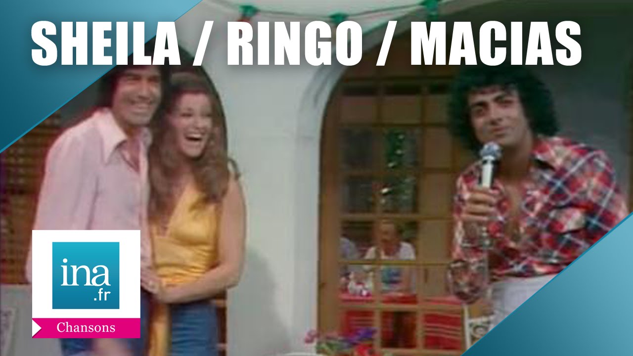 Sheila, Ringo et Enrico Macias 