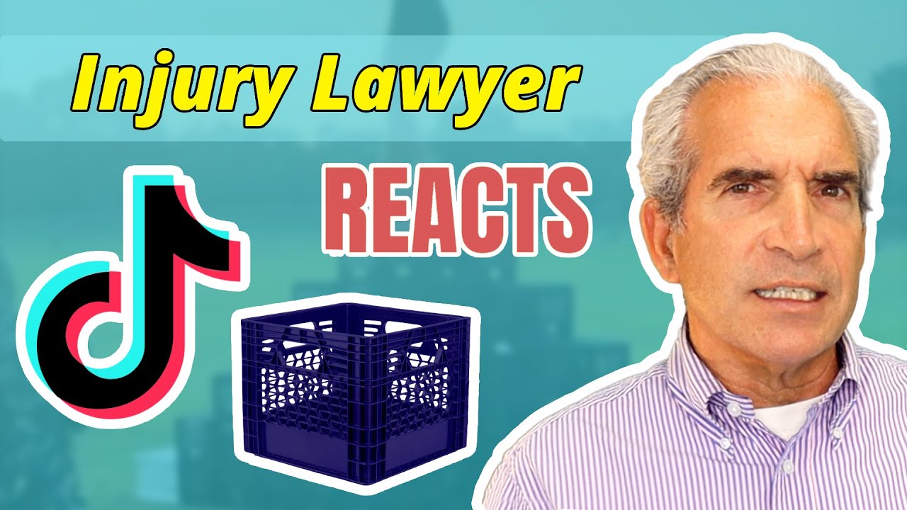Injury Lawyer Reacts to the Viral TikTok Crate Challenge YouTube