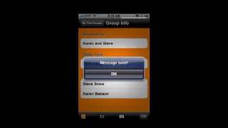 Group Text Messaging with textRally iPhone app screenshot 4