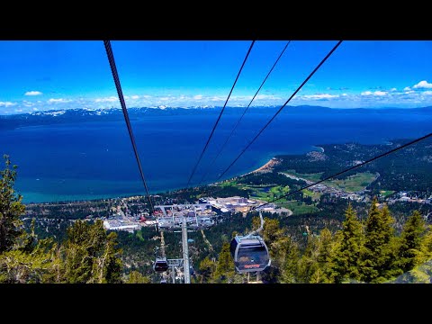 Video: The Ziplines tại Heavenly Mountain Resort, California