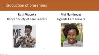 More Than Our Stories: Strategies for how to meaningfully engage care leavers in care reform