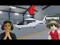 MY BROTHER BOUGHT A HELICOPTER IN ROBLOX