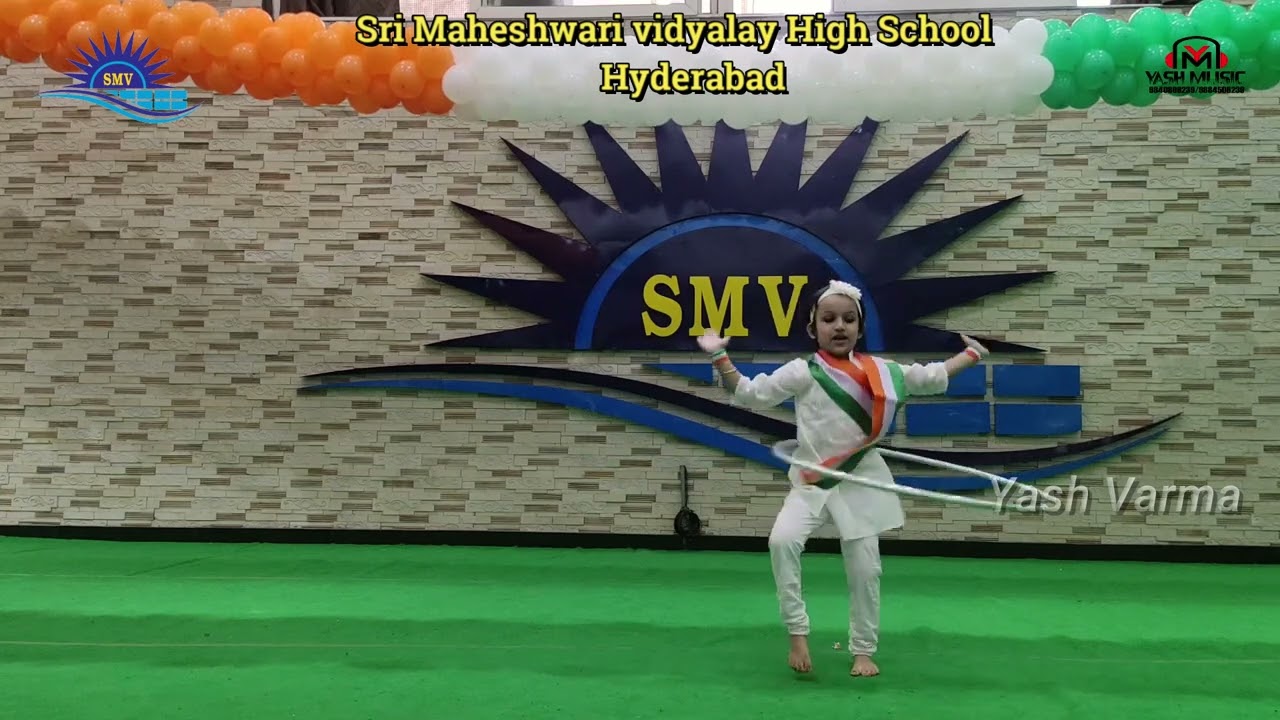 Sri Maheshwari Vidalay High School | 5yrs Old Chahak Soni | Dance Performance on 15th August 2022