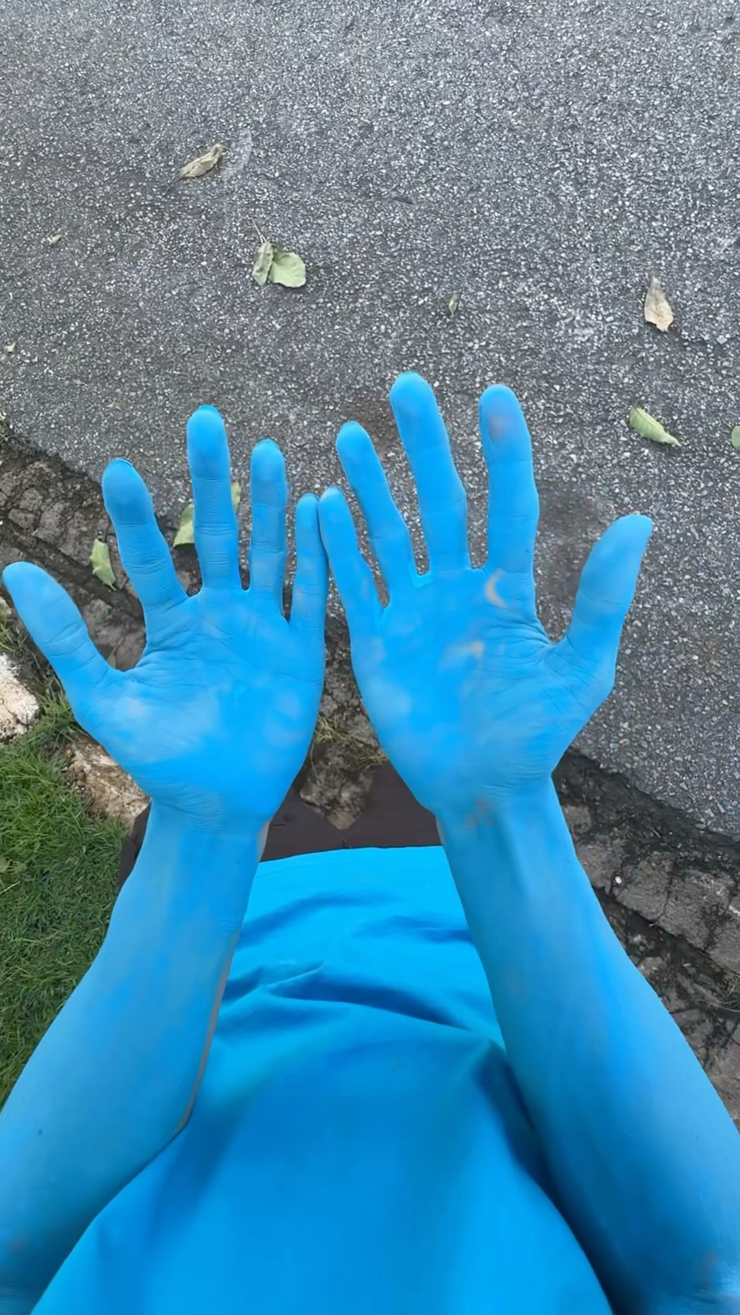 Ele é um smurf??