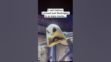 Did you spot him?! 🤯🤯🤯 #nightmarebeforechristmas #timburton #halloween #shorts