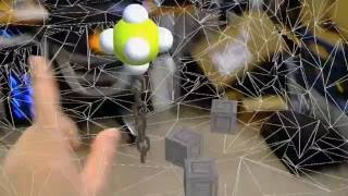 Celebrity #HoloLens experiment, augmented reality drone game in Unity3D Wealth