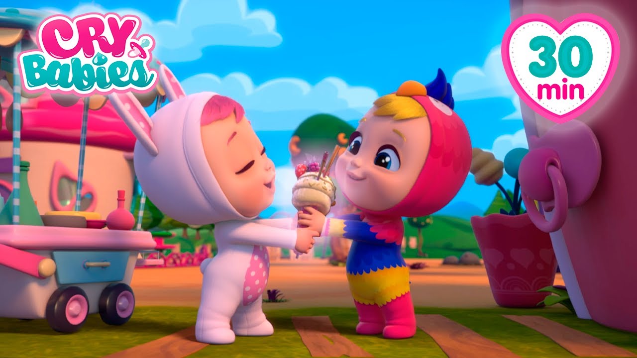 חברות של גלידה 🍦✨ | Cry Babies | סרטים מצוירים לילדים בעברית