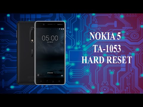 Hard reset Nokia 5 Сброс настроек Nokia TA 1053 android 9