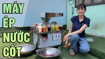 Máy Ép Nước Cốt Inox Gia Đình Cho Các Cơ Sở Ép Nước Cốt Nguyên Chất 100%