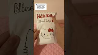 hello kitty blind bag! ❤️🐱 #blindbag #craft #diy #papercraft #asmr #sanrio #hellokitty #kpop screenshot 5
