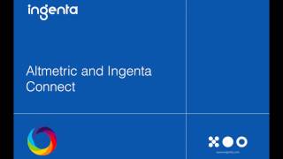 Altmetric Ingenta Connect