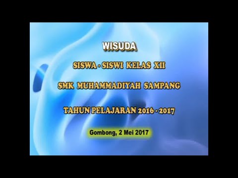 Wisuda SMK Muhammadiyah Sampang Tahun 2017