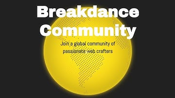 3D Globe for Breakdance