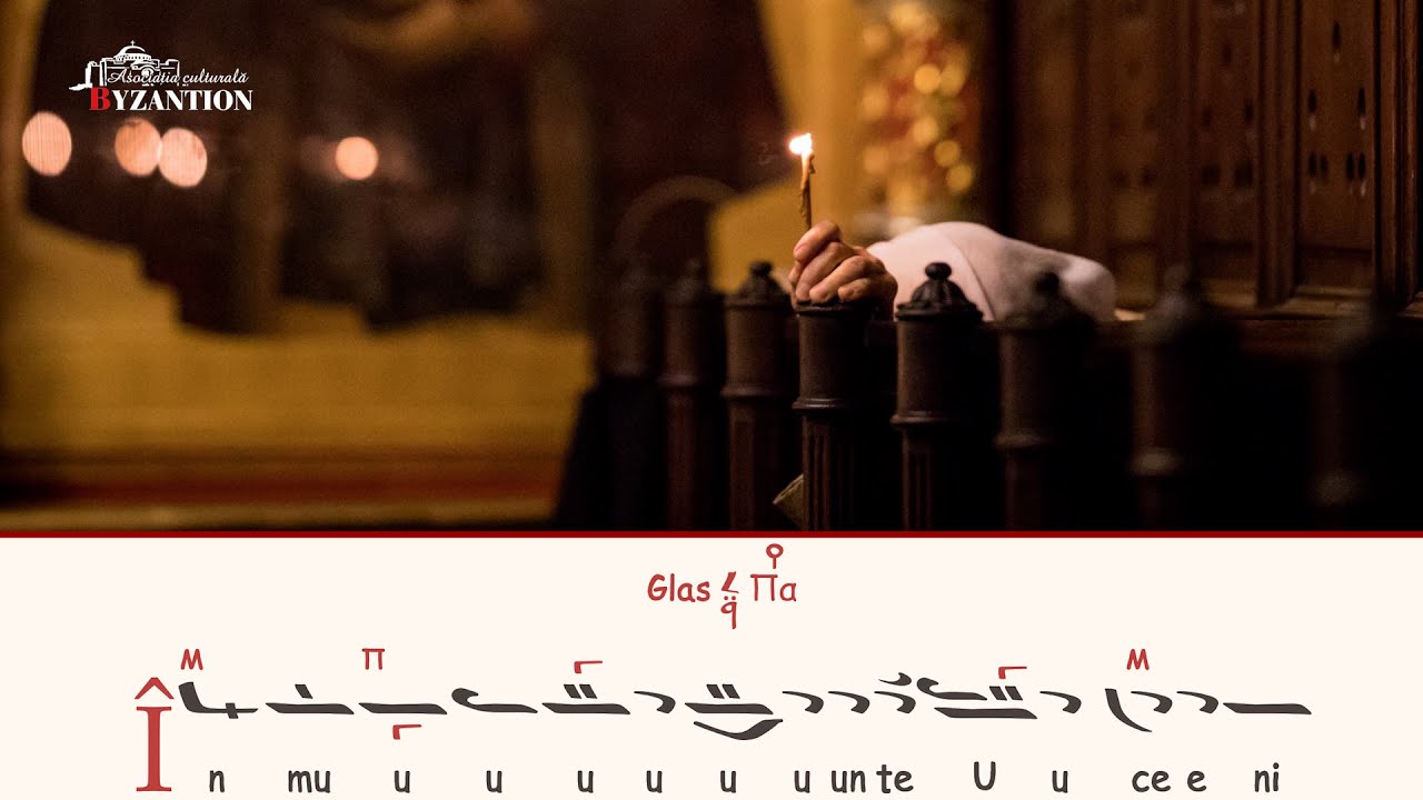 În munte ucenicii, glasul I, adaptare de Sf. Iosif cel Milostiv (Naniescu)