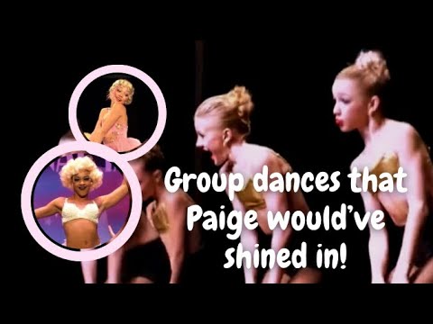 Dance Moms: Group dances that Paige would’ve shined in! - YouTube