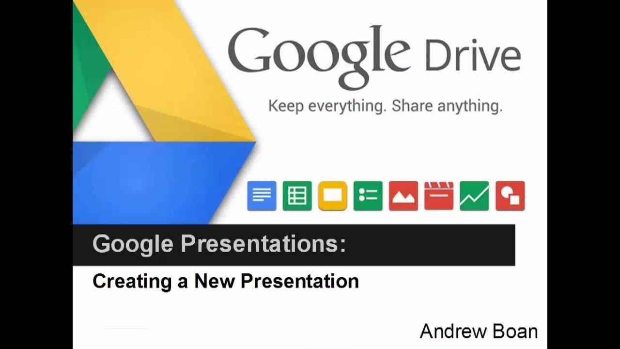 google presentation add video