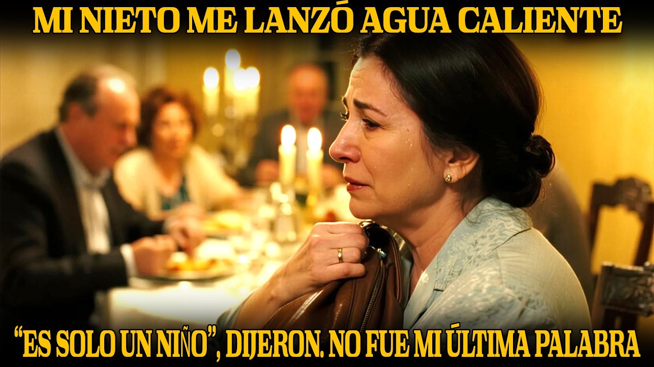 Mi nieto me lanzó agua caliente  “Es solo un niño”, dijeron  No fue mi última palabra
