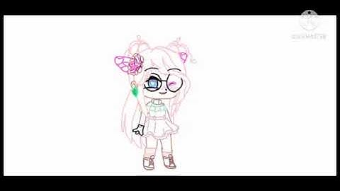 My First Vid Drawing Part 1 Gacha Club /Gacha Life Ibis Paint Tutorial  Please check out my page 😭