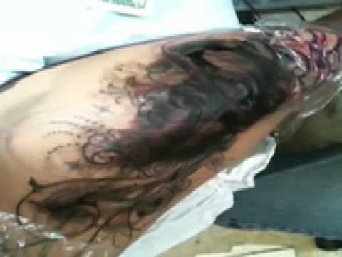 blacchyna getting her tattoo youtube blacchyna getting her tattoo youtube