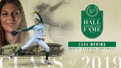 Sara Nevins - USF Athletic Hall of Fame - Announce...