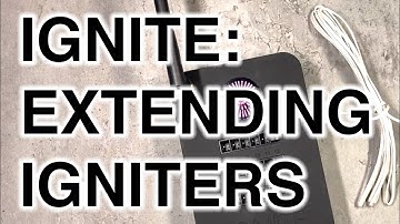 Extending fireworks igniters on the IGNITE firing system