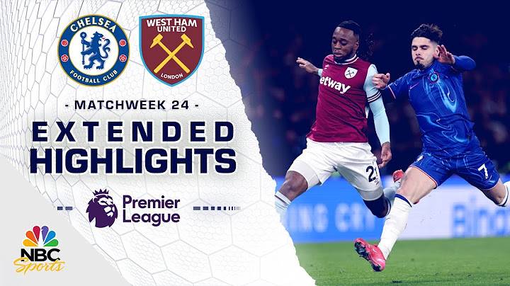 Chelsea v. West Ham United | PREMIER LEAGUE HIGHLIGHTS | 2/3/2025 | NBC Sports