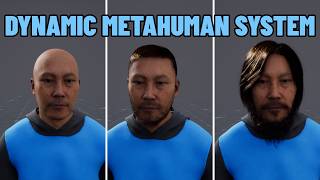 Unreal Engine 5.8 | Dynamic MetaHuman Customization System