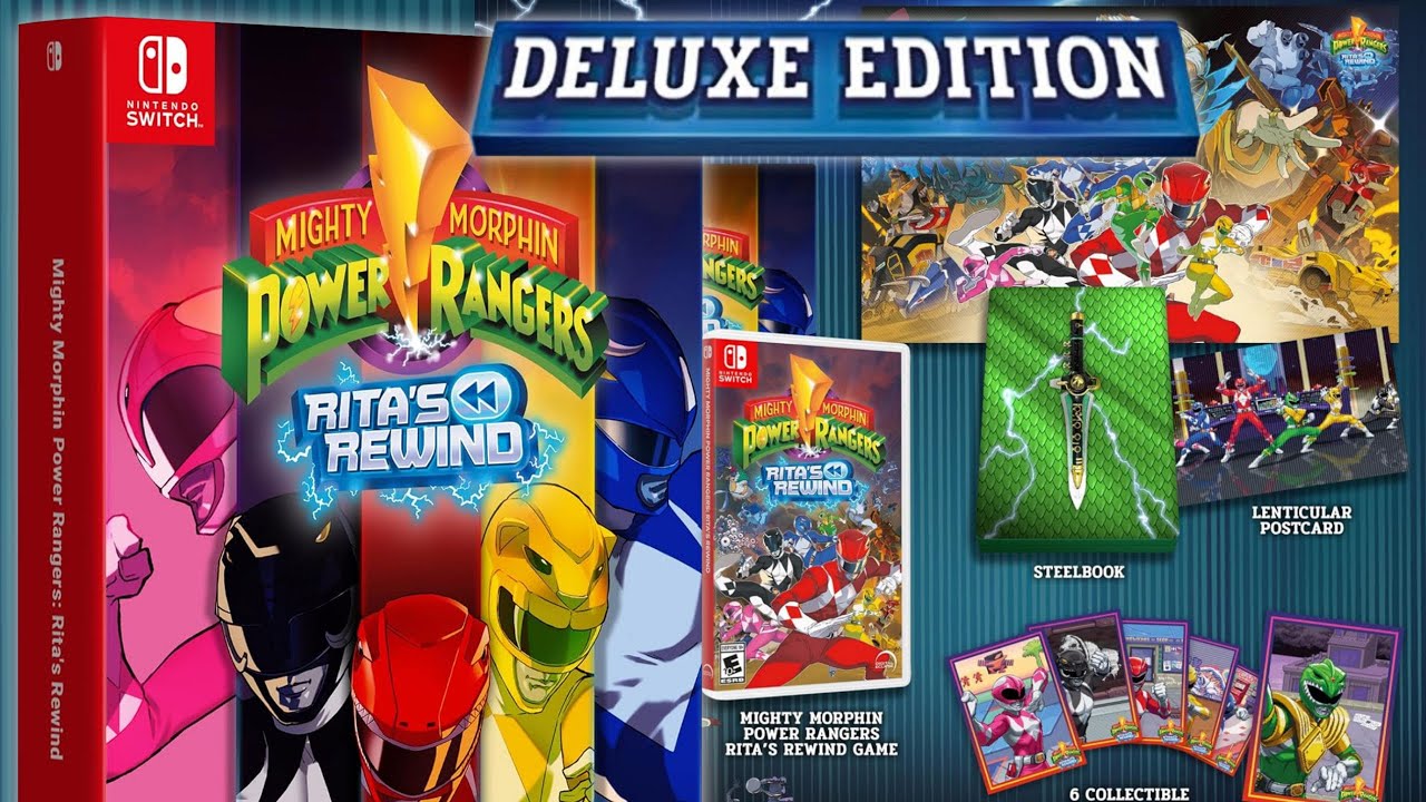 Physical DELUXE EDITION Mighty Morphin' Power Rangers: Rita's