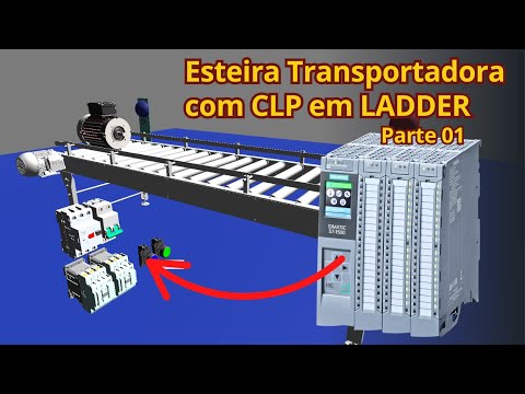 Programa em ladder para esteira transportadora - 01