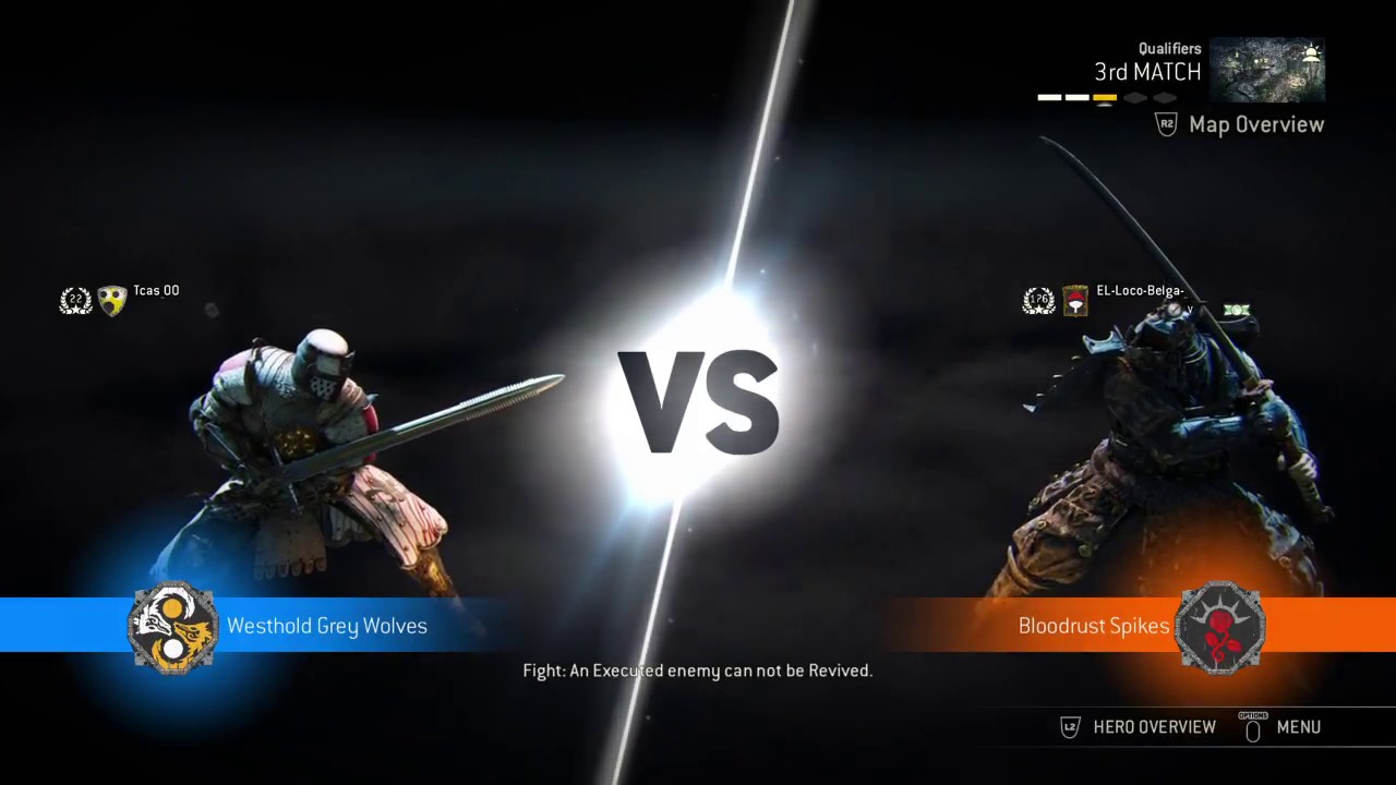 For Honor - Ranked Tournament (Season 7): Warden vs Kensei