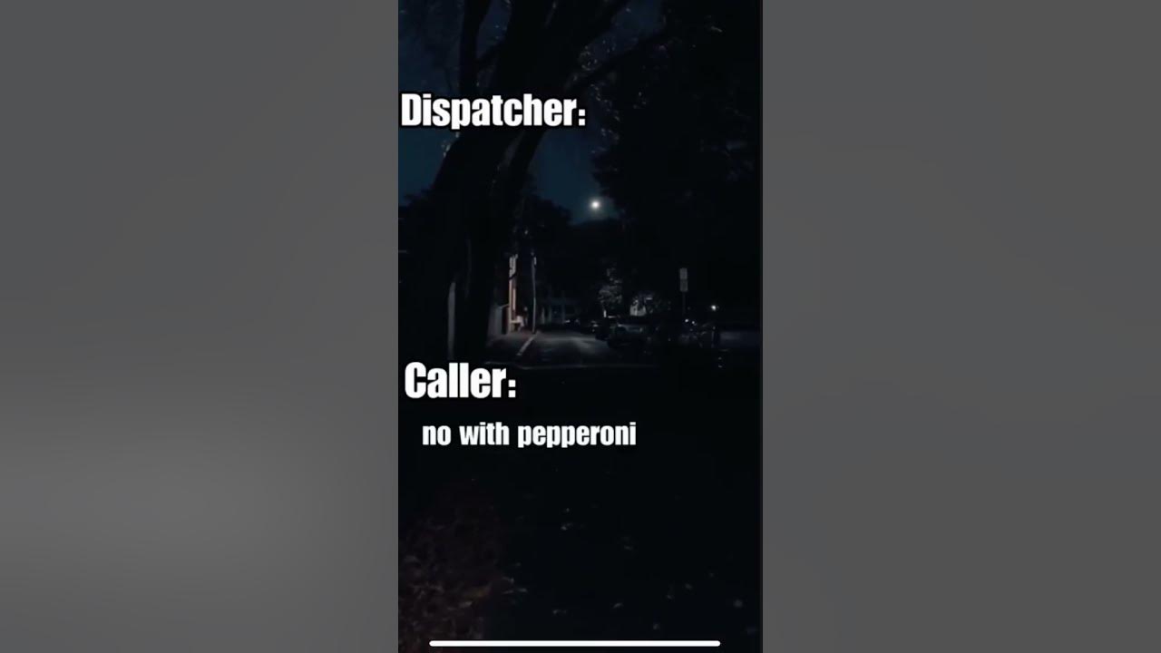 Domestic Violence Disguised As A Pizza 911 Call!