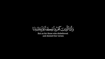 كرومة شاشة سوداء بصوت الشيخ #هزاع_البلوشي#سورة_الروم