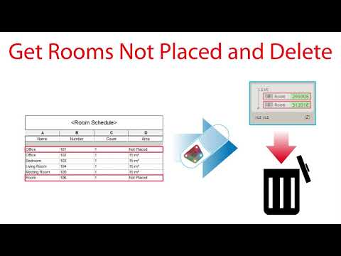 Revit Dynamo #8.16 Function - Filter Rooms Not Placed and Delete