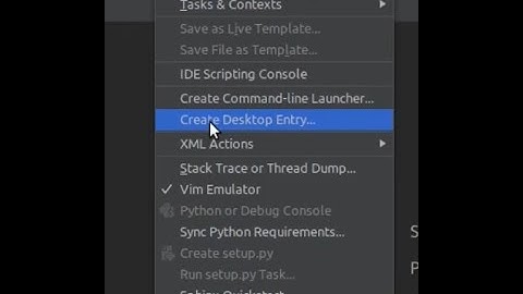 Pycharm icon | Create Desktop Entry